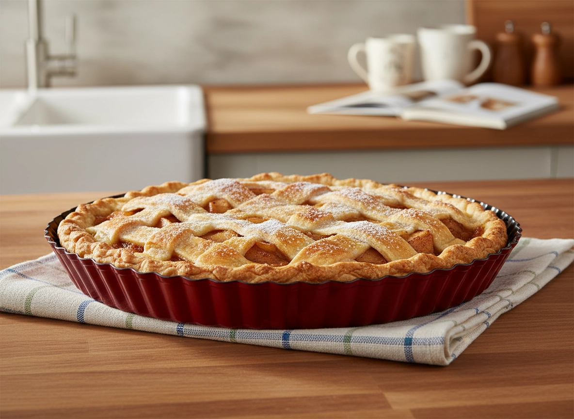 Jablkový koláč vo forme