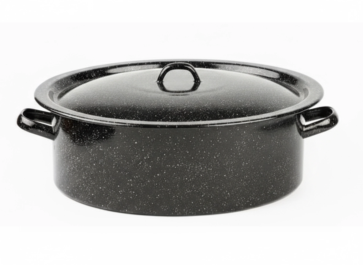 Kastról s pokrievkou smaltovaný