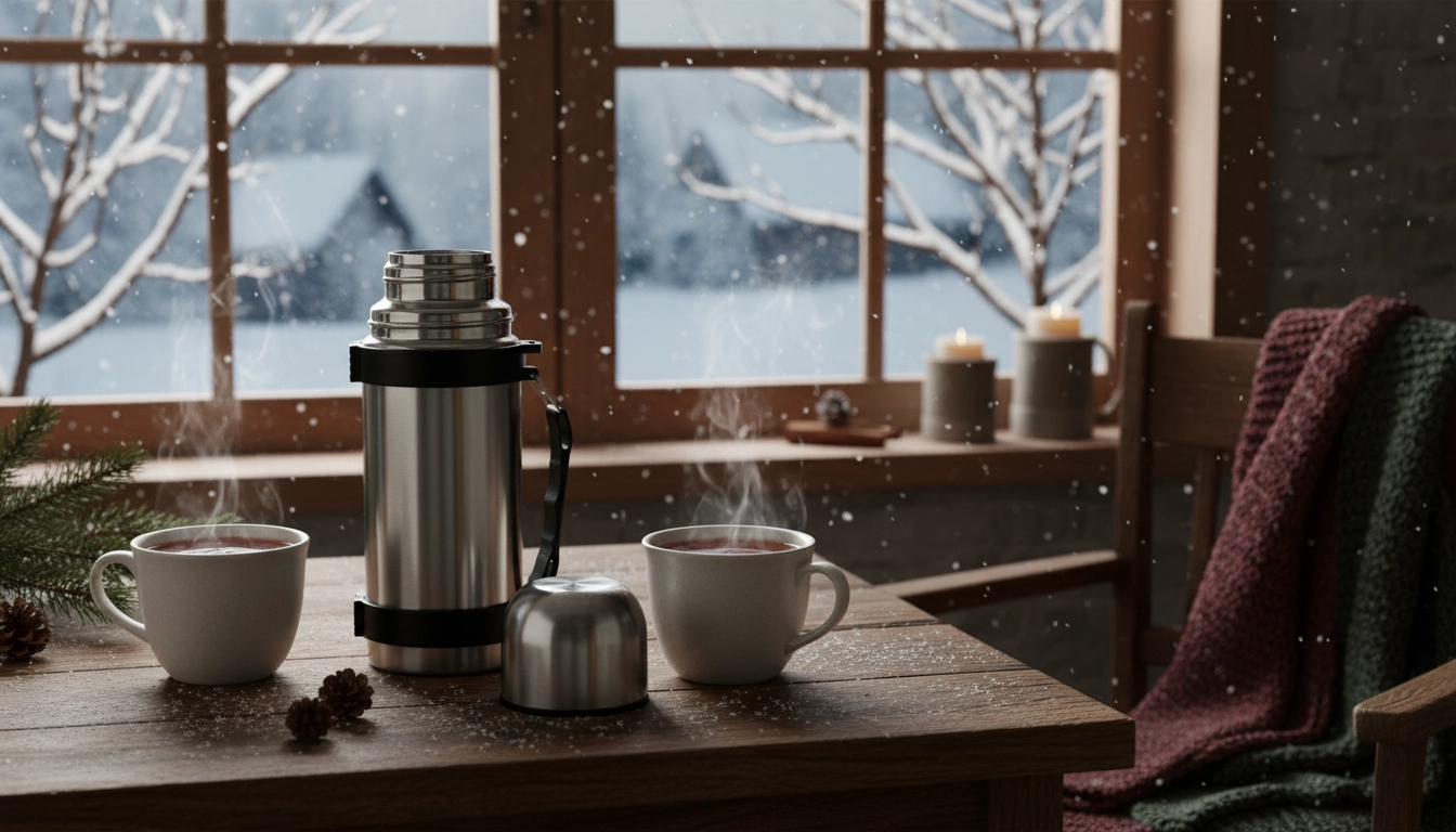 Kvalitná nerezová termoska