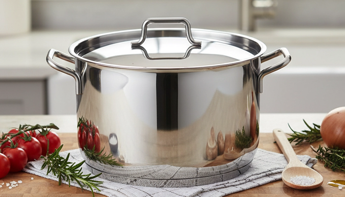 Kvalitný nerezový hrniec