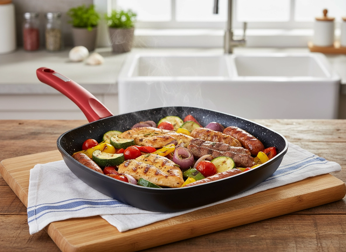 Grilovacia panvica na indukciu