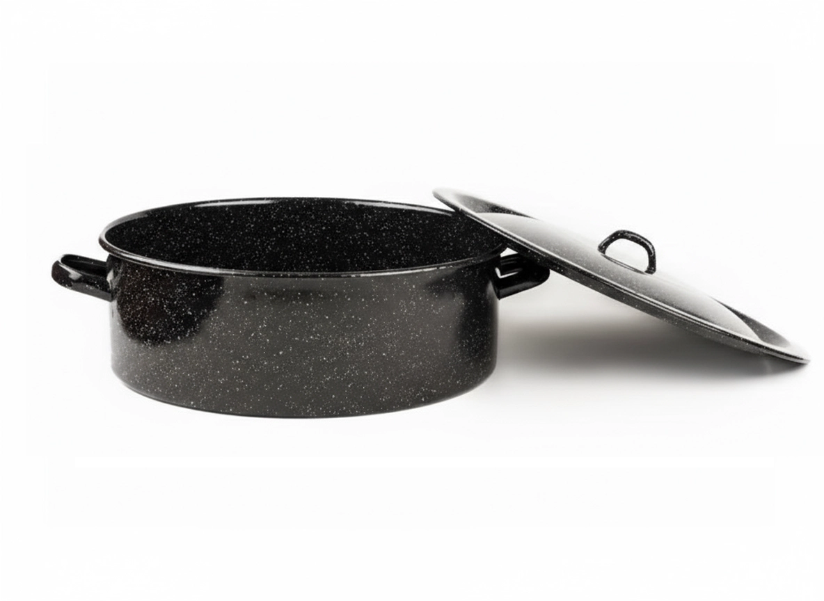 Smaltovaný veľký kastról