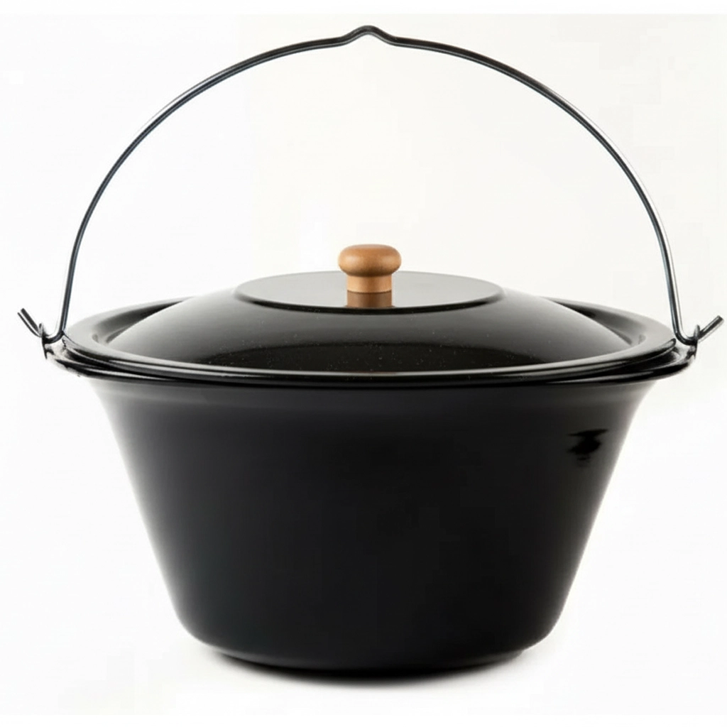 Smaltované kotlíky na guláš