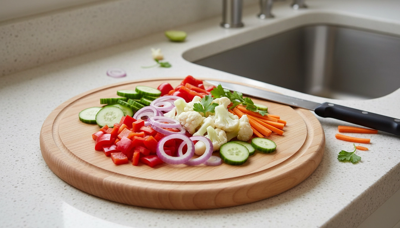 Doska na krájanie zeleniny