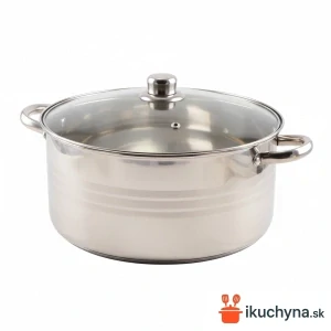 Nerezový kastról 10 l s pokrievkou