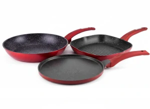 Súprava troch panvíc do kuchyne