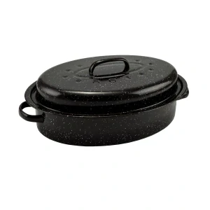 Smaltovaný dvojpekáč 37 cm