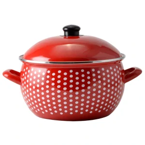Smaltovaný hrniec bodkovaný 4,8 L