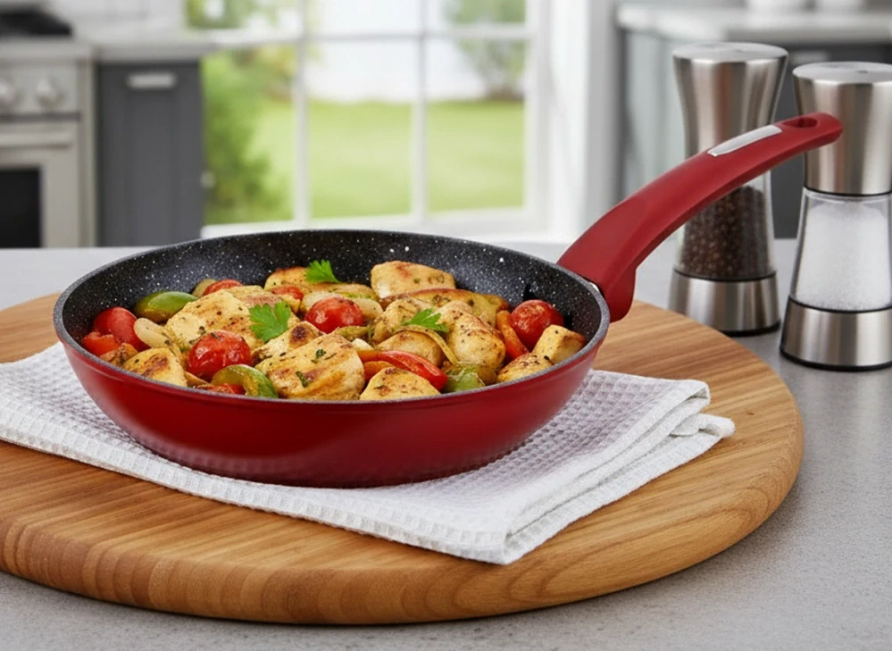 Panvica Metal Red Line 22 cm