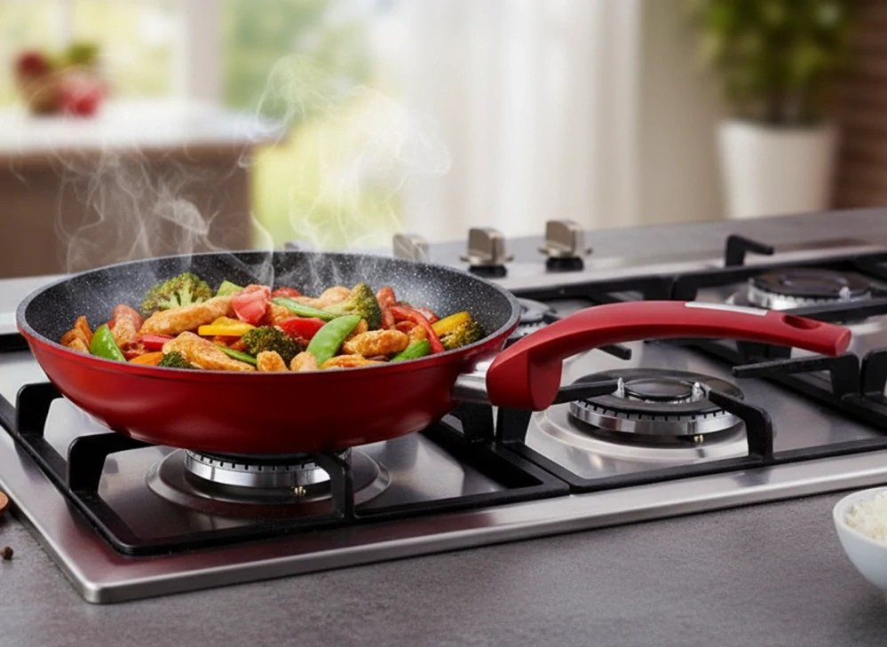 Panvica Metal Red Line 26 cm