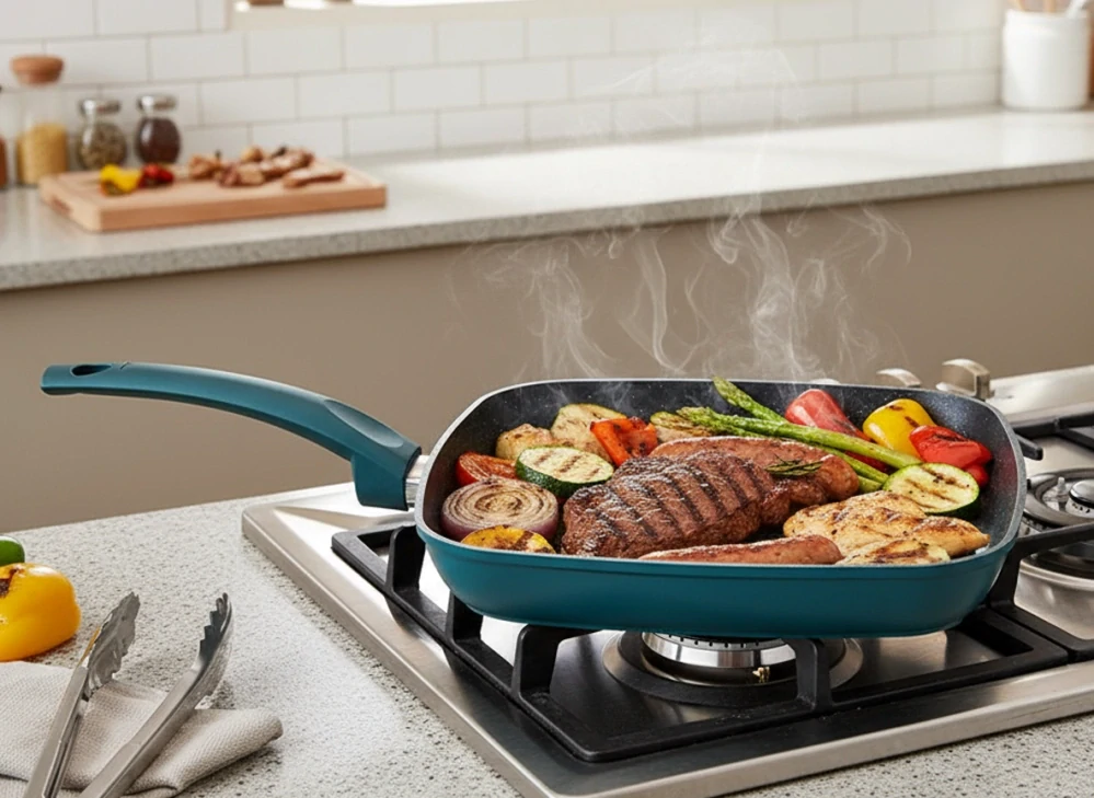 Panvica na grilovanie Sea line 28 cm