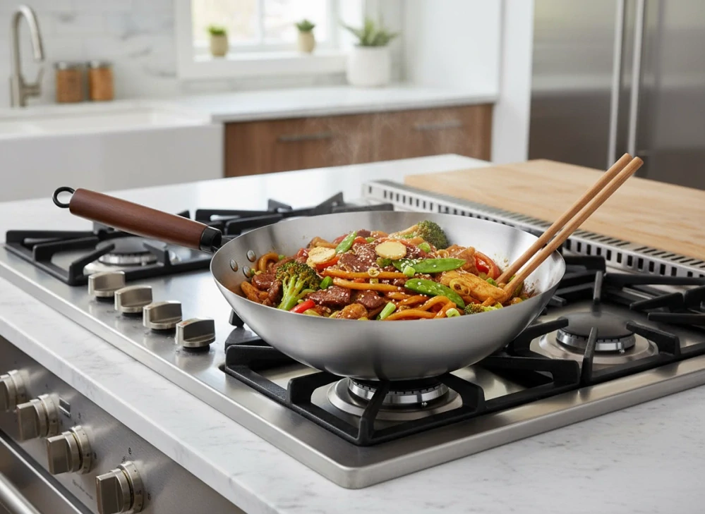 Tradičný čínsky wok