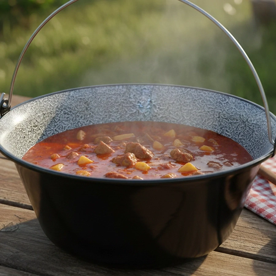 Smaltovaný kotlík 22 L