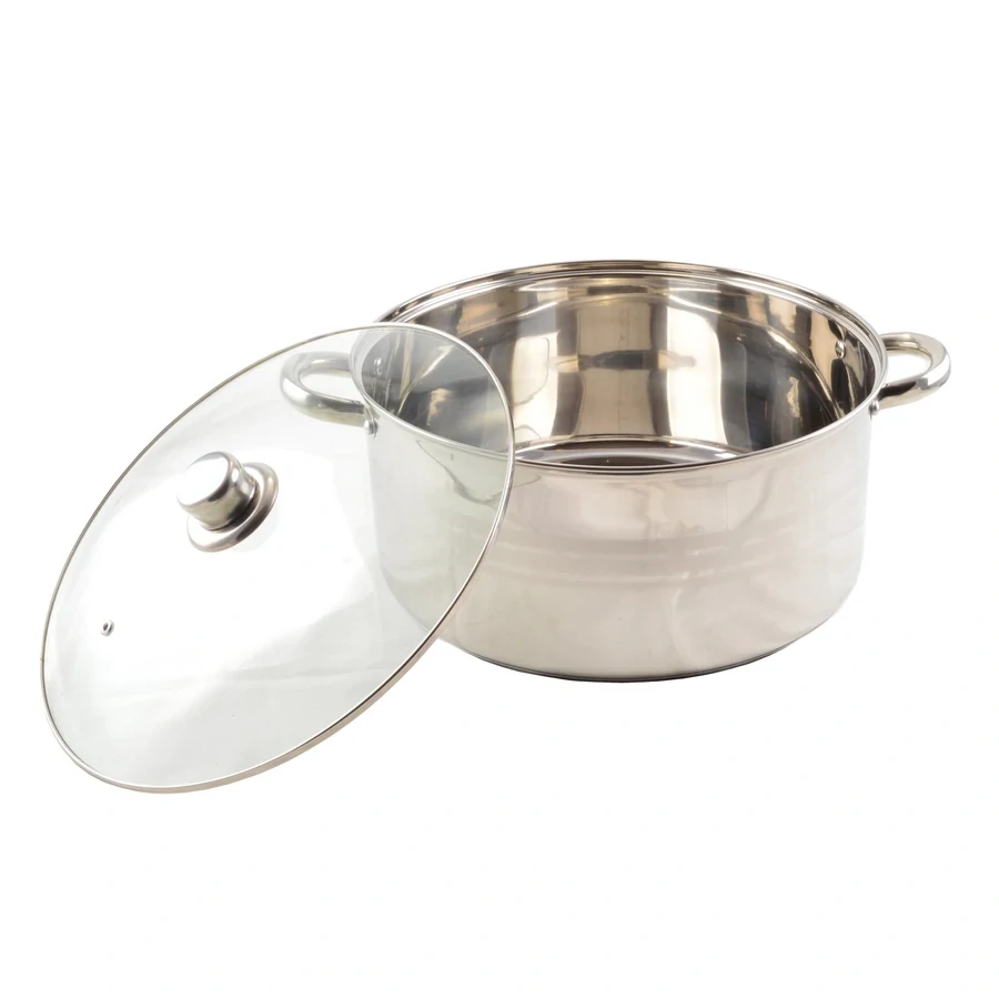 Nerezový kastról 10 l s pokrievkou