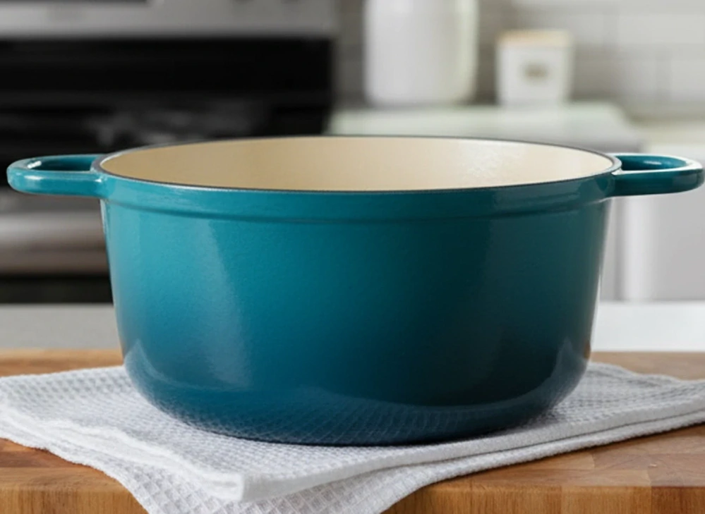 Liatinový hrniec 6L so smaltovaným povrchom