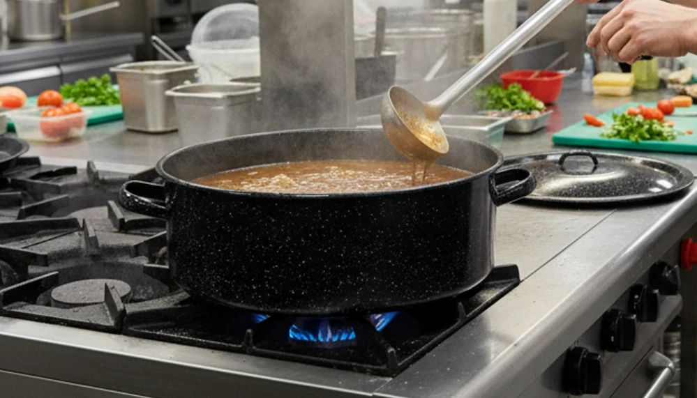 Smaltovaný kastról 14 L