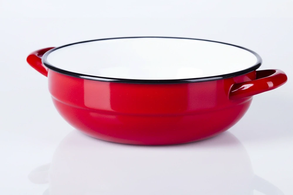 Smaltovaná miska 16 cm - Selská