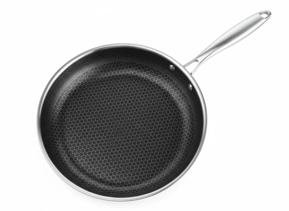 Nerezová panvica s nepriľnavým povrchom 20 cm