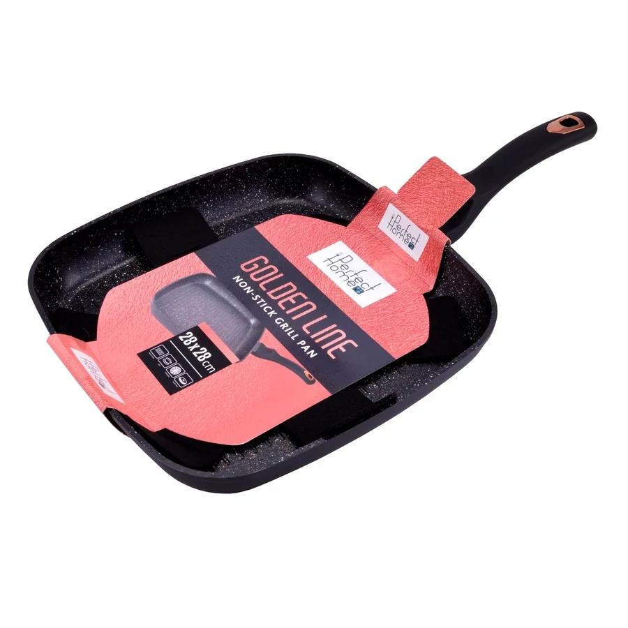 Grilovacia panvica Golden Line 28x28