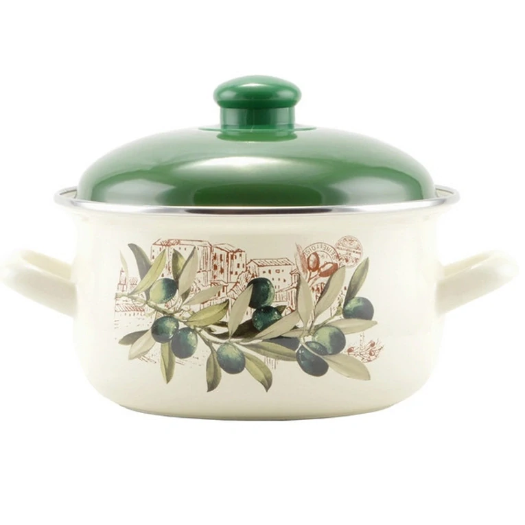 Smaltovaný kastról 3,3 L Oliva