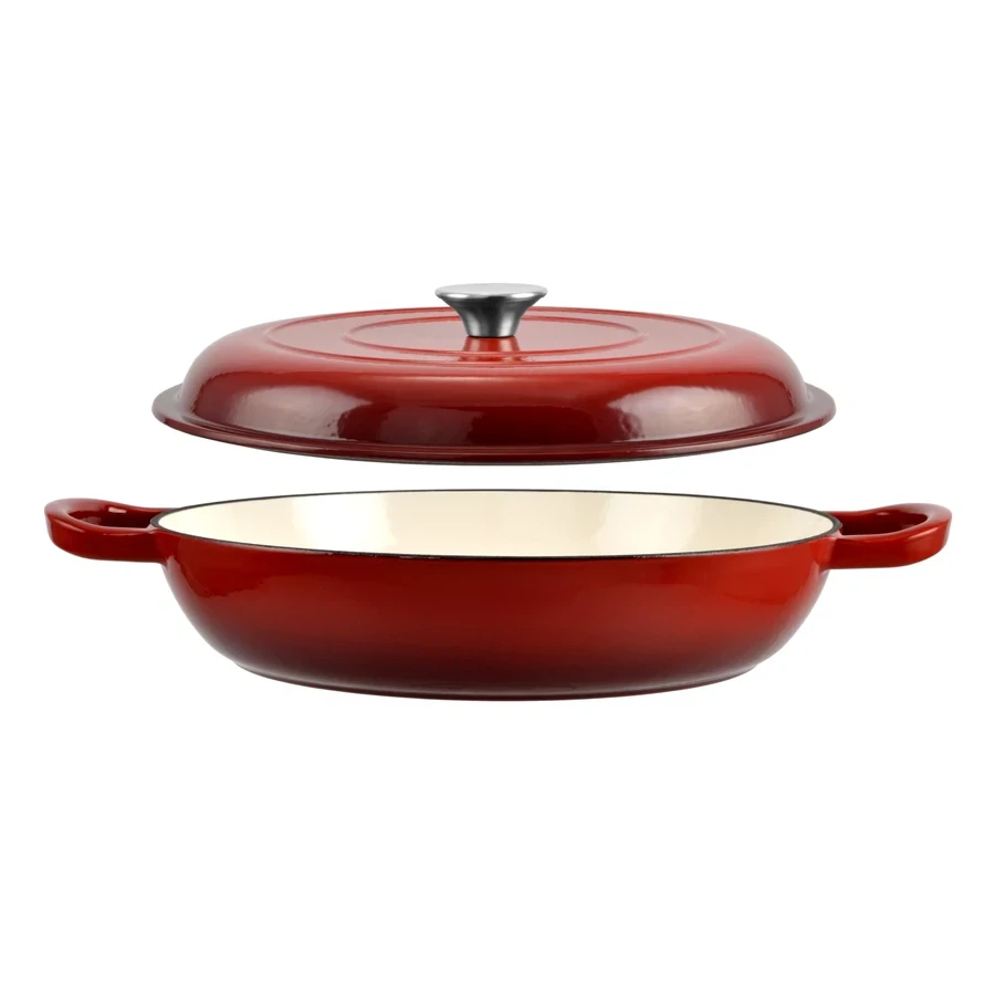 Liatinový hrniec so smaltovaným povrchom 30 cm