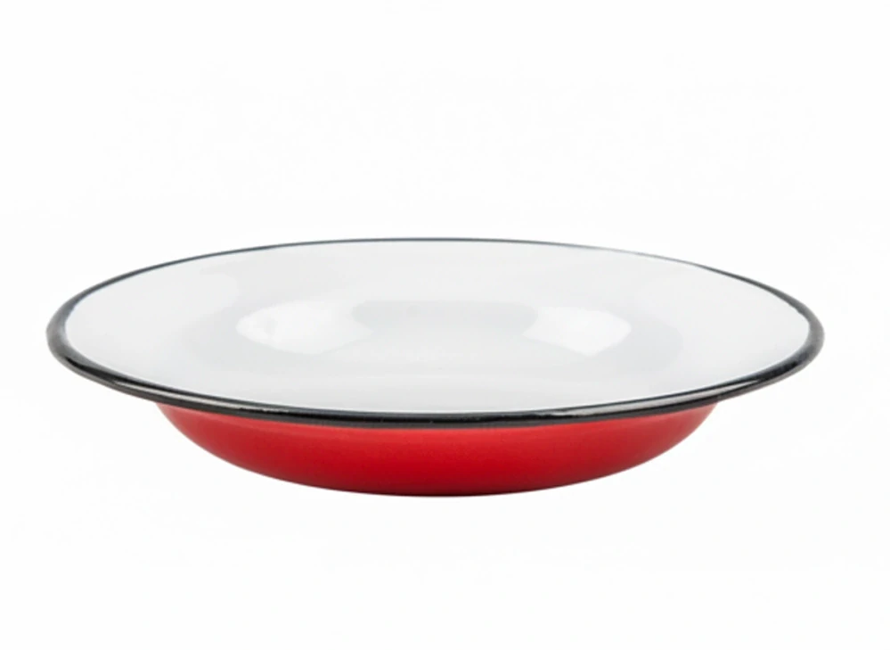 Smaltovaný tanier 22 cm