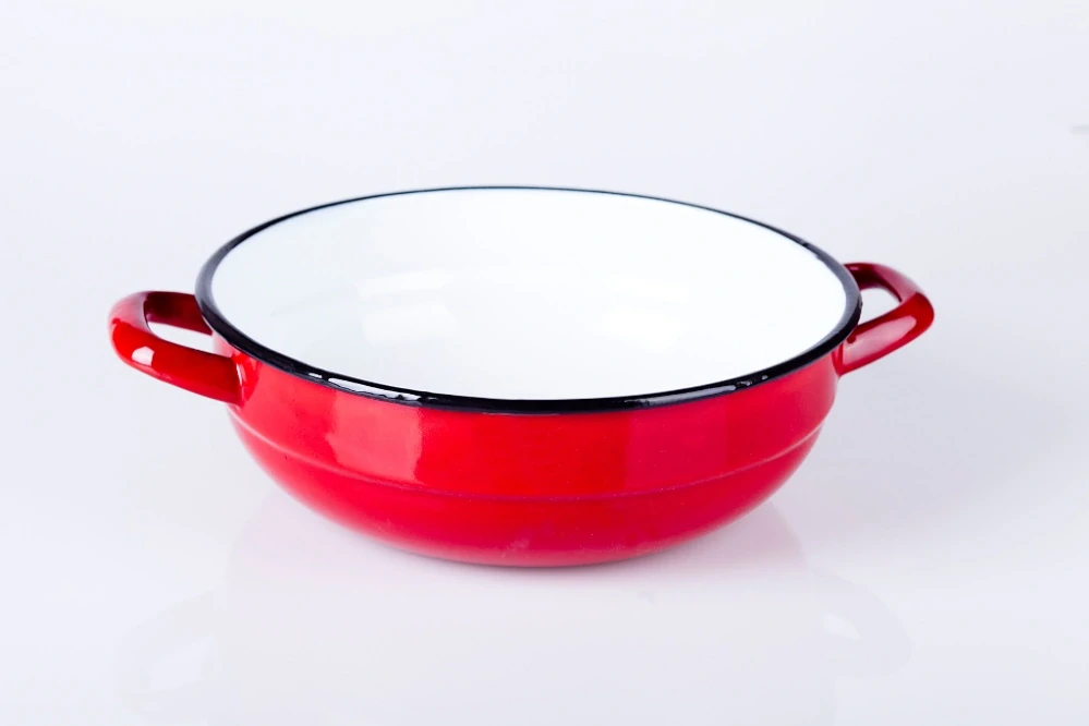 Smaltovaná miska 16 cm - Selská