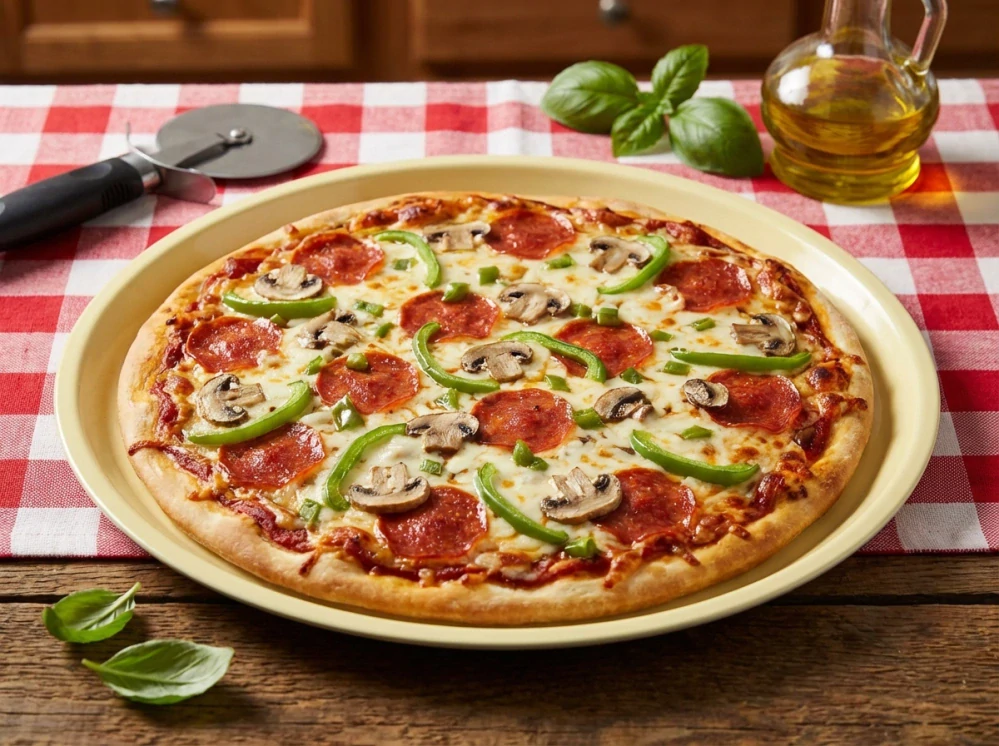 Pizza plech 32 cm s keramickým povrchom