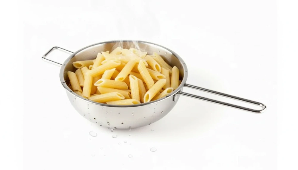 Nerezový cedník s rúčkou 23 cm