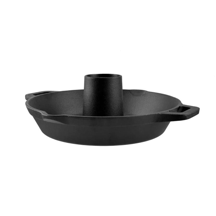 Liatinový pekáč na kura so stojanom 