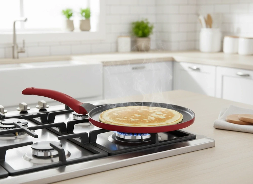 Panvica na palacinky Metal Red 26 cm