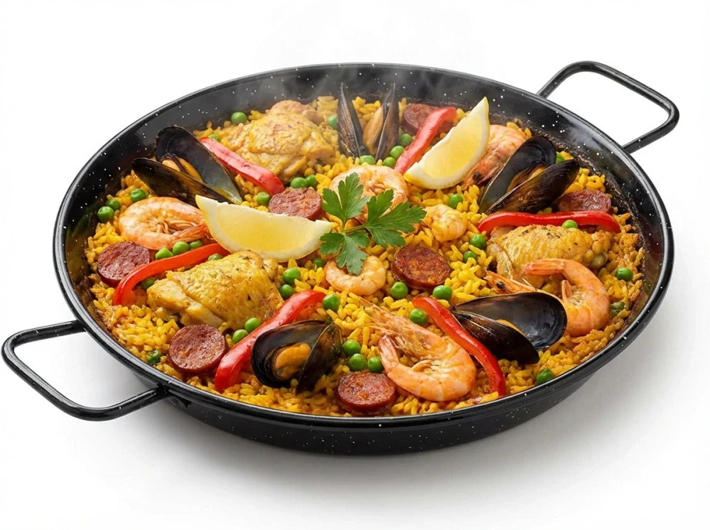 Paella panvica smaltovaná 24 cm