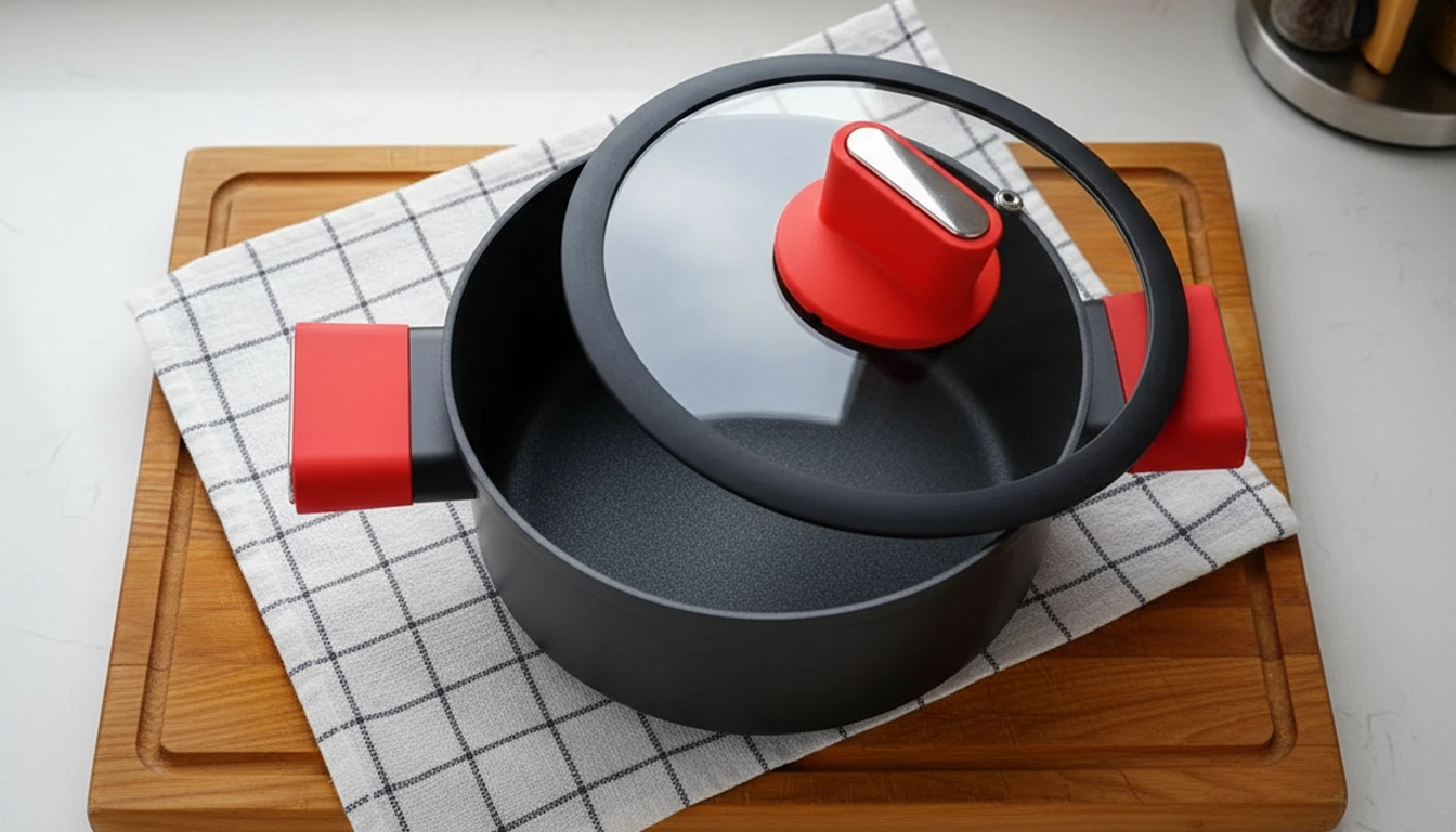 Hrniec s nepriľnavym povrchom