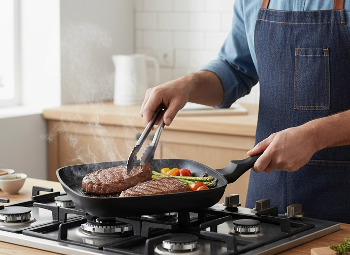 Panvica na grilovanie mäsa