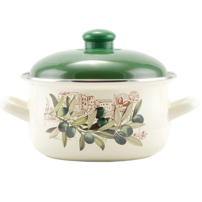 Smaltovany hrniec 3L