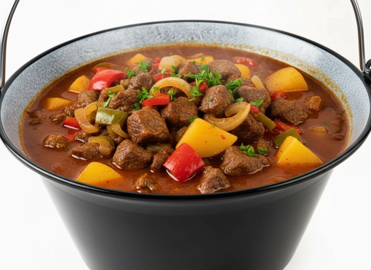 Smaltovany kotlik na gulas 14 L